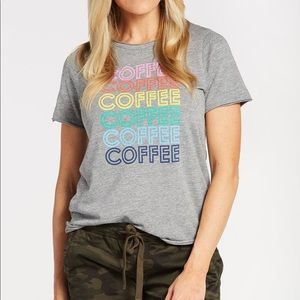 Chaser Coffee T-shirt in Grey size Medium